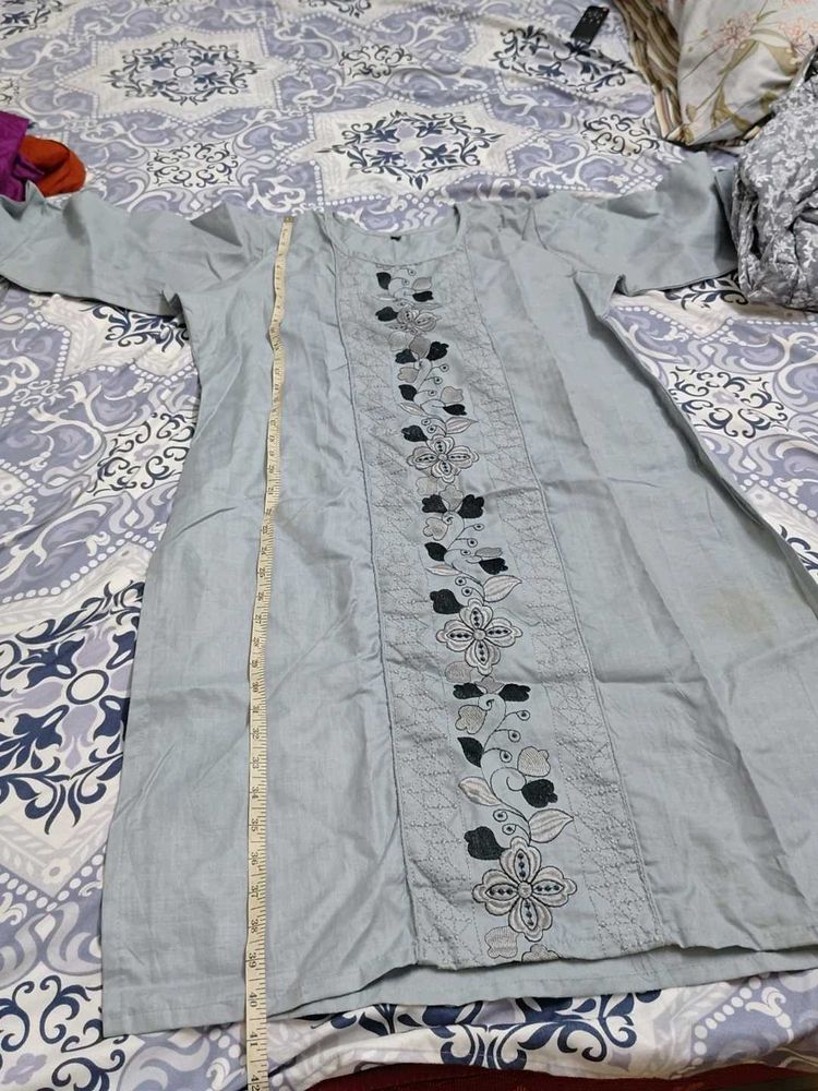 Unused,Embroidered Kurta