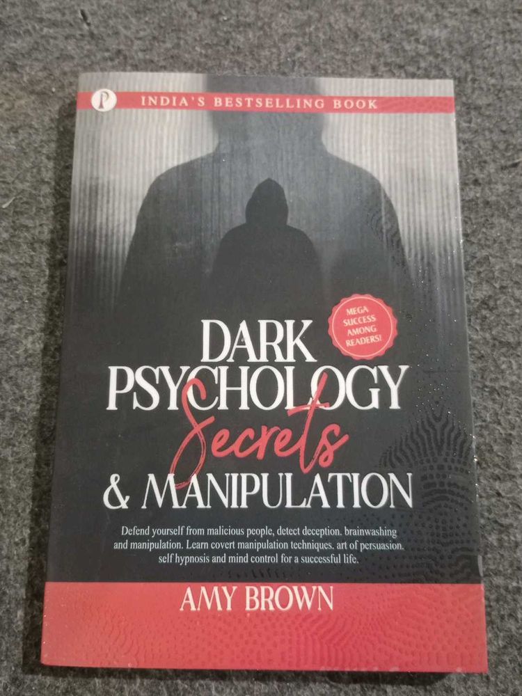 Dark Psychology Secrets &amp; Manipulation Book