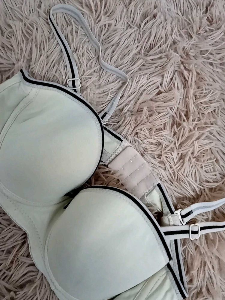 Light Blue Push-up Bra