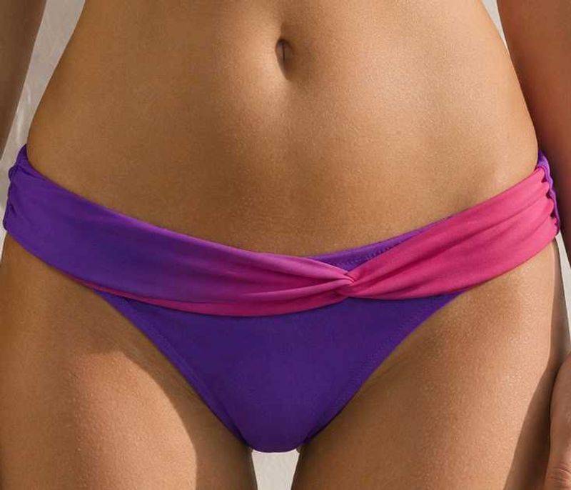 Purple &amp; Pink Bikini Bottom