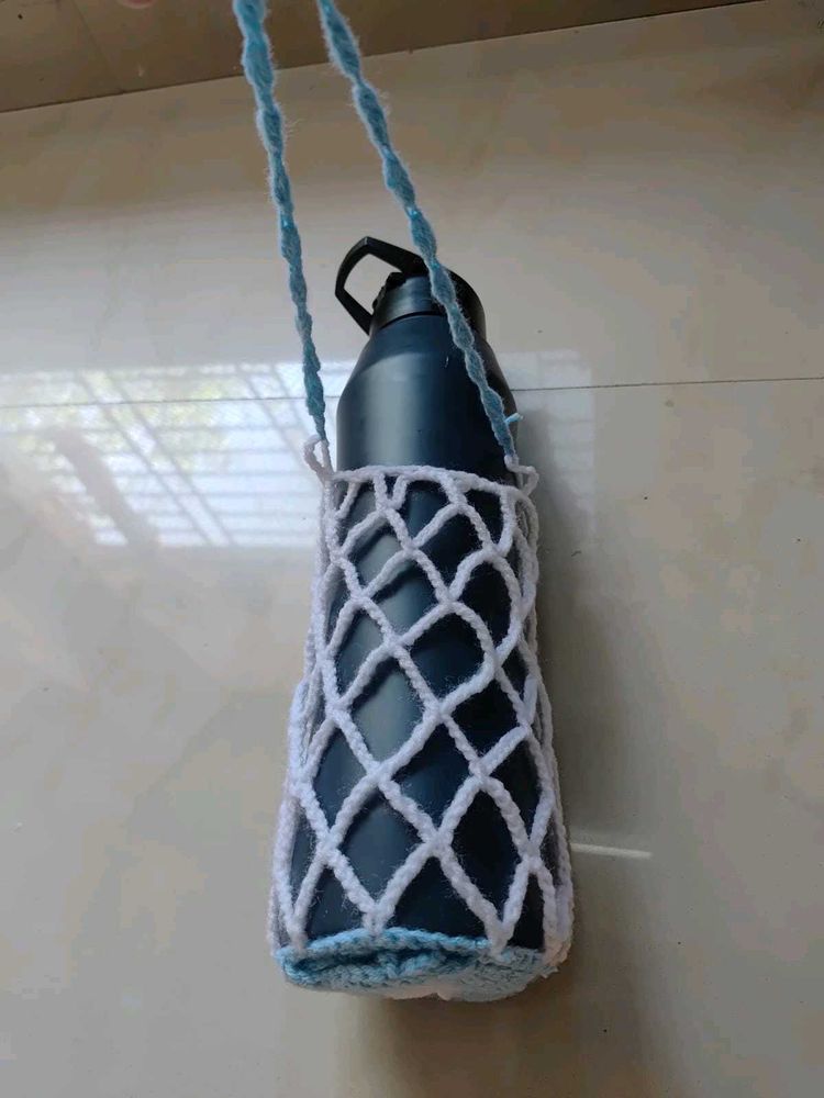 Handmade Crochet Water Bottle Holder