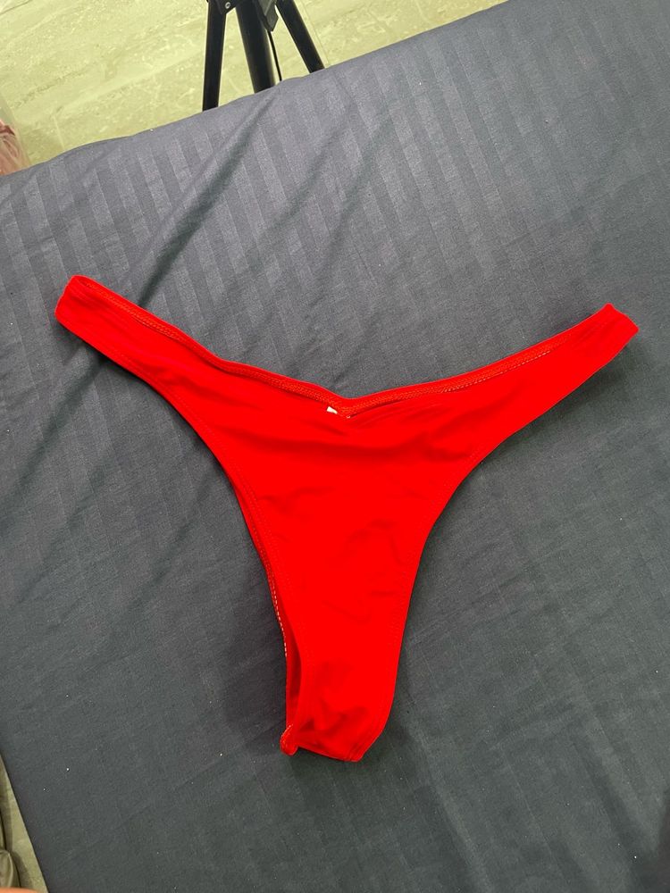 Red Thong Panty
