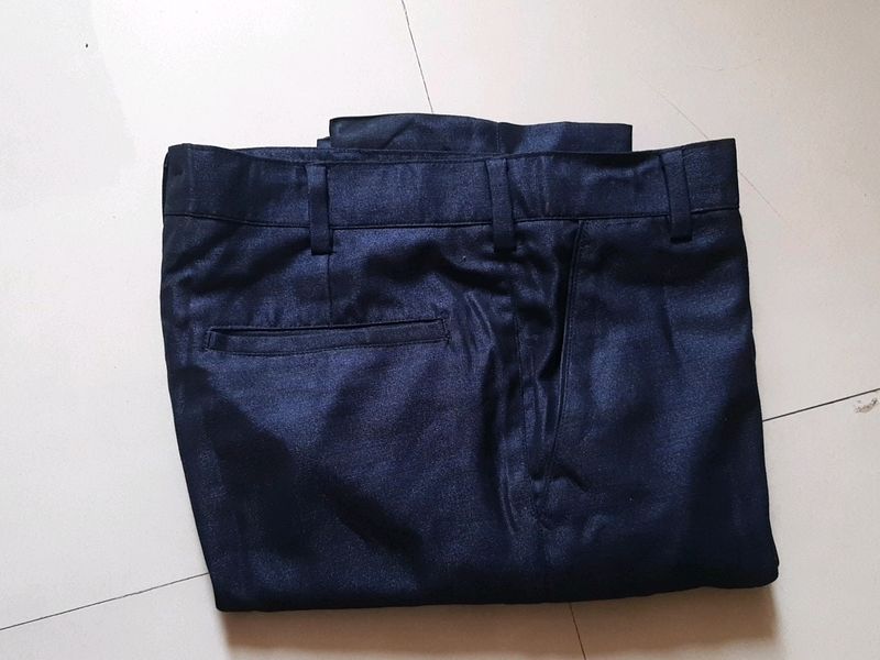 Men's Formal Navy Blue Trouser