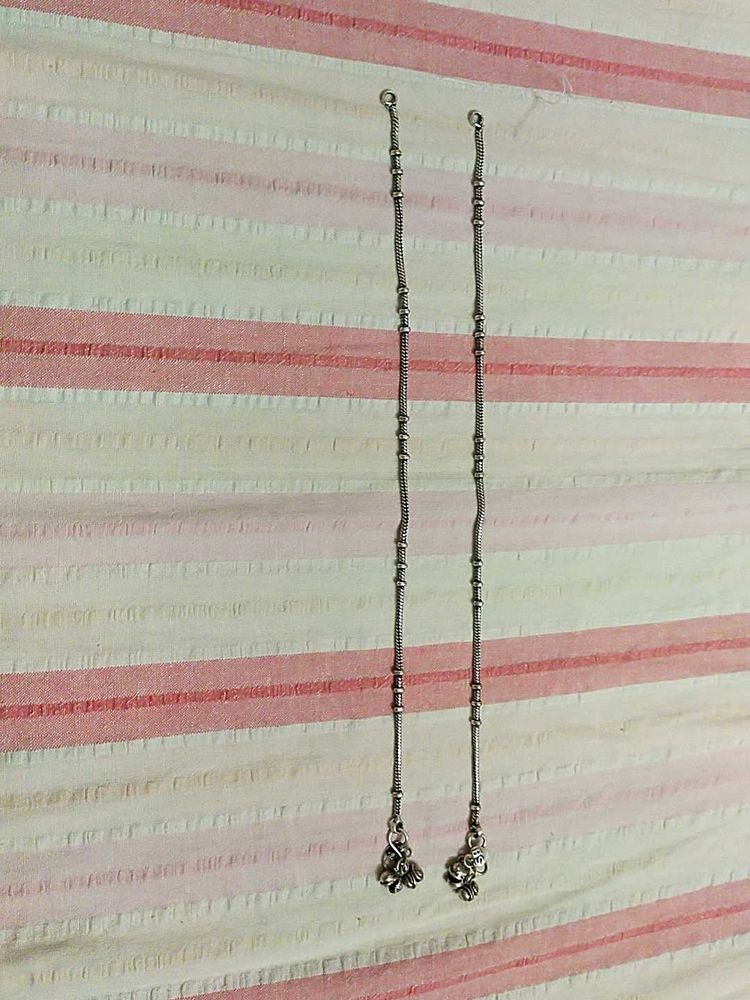 oxidised metal Anklets