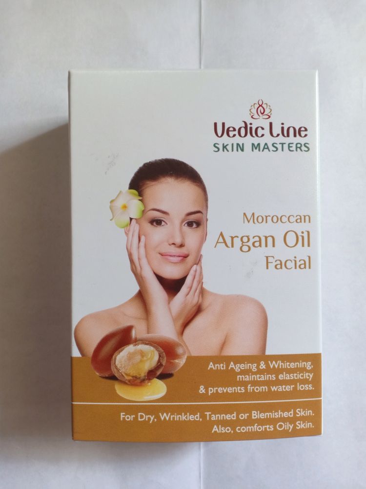 Vedic Line Moroccan Argan Oil Facial