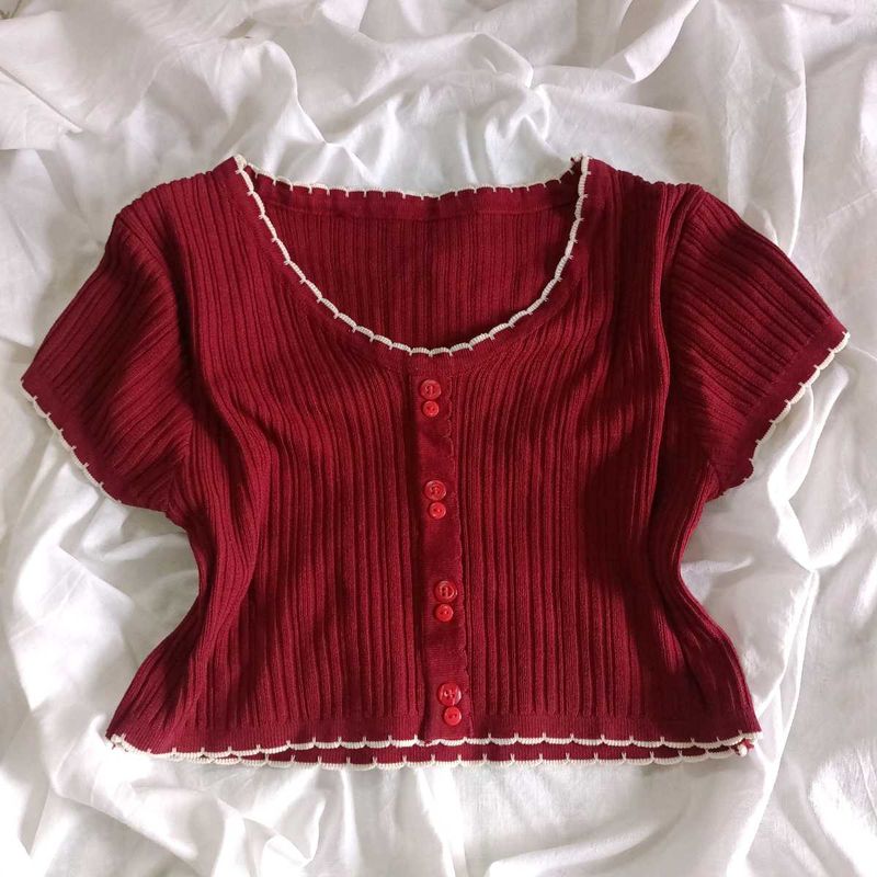 Knitted Crop Top