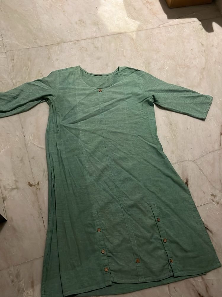 Green Kurti for daily use