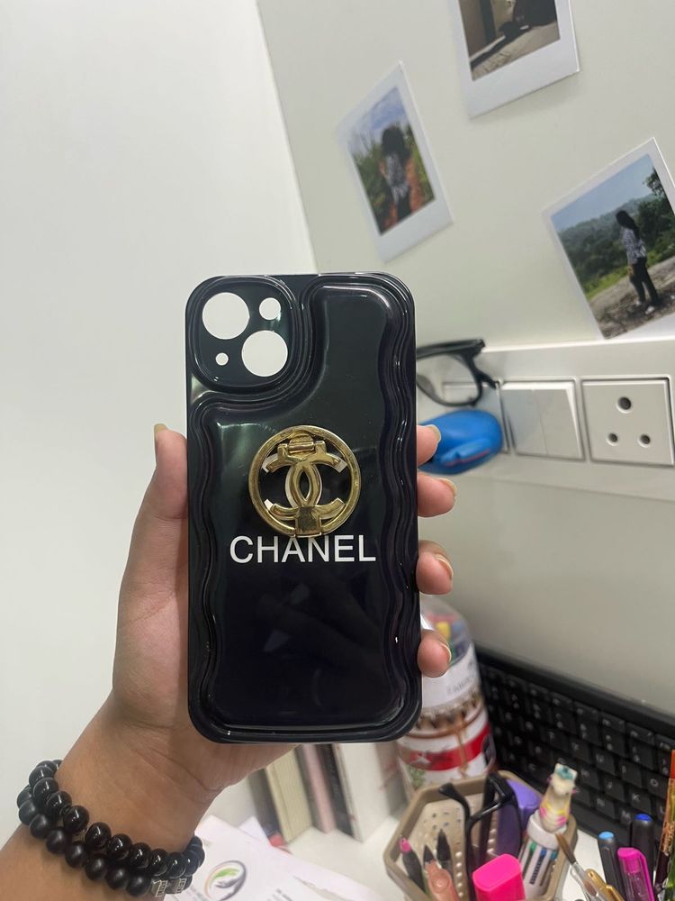 iphone 13 Chanel case with holder finger ring