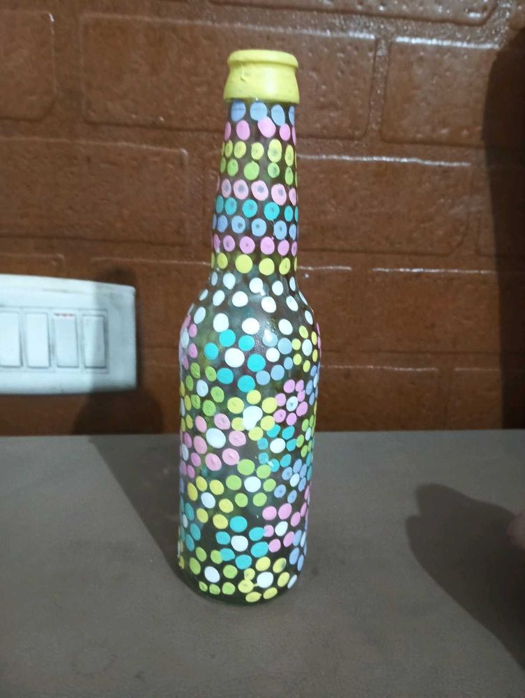 Crafting Glass Bottle
