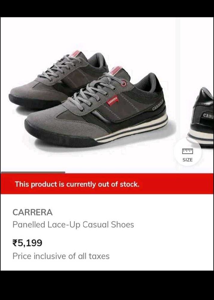 Carrera Panelled Lace-Up Casual Shoes