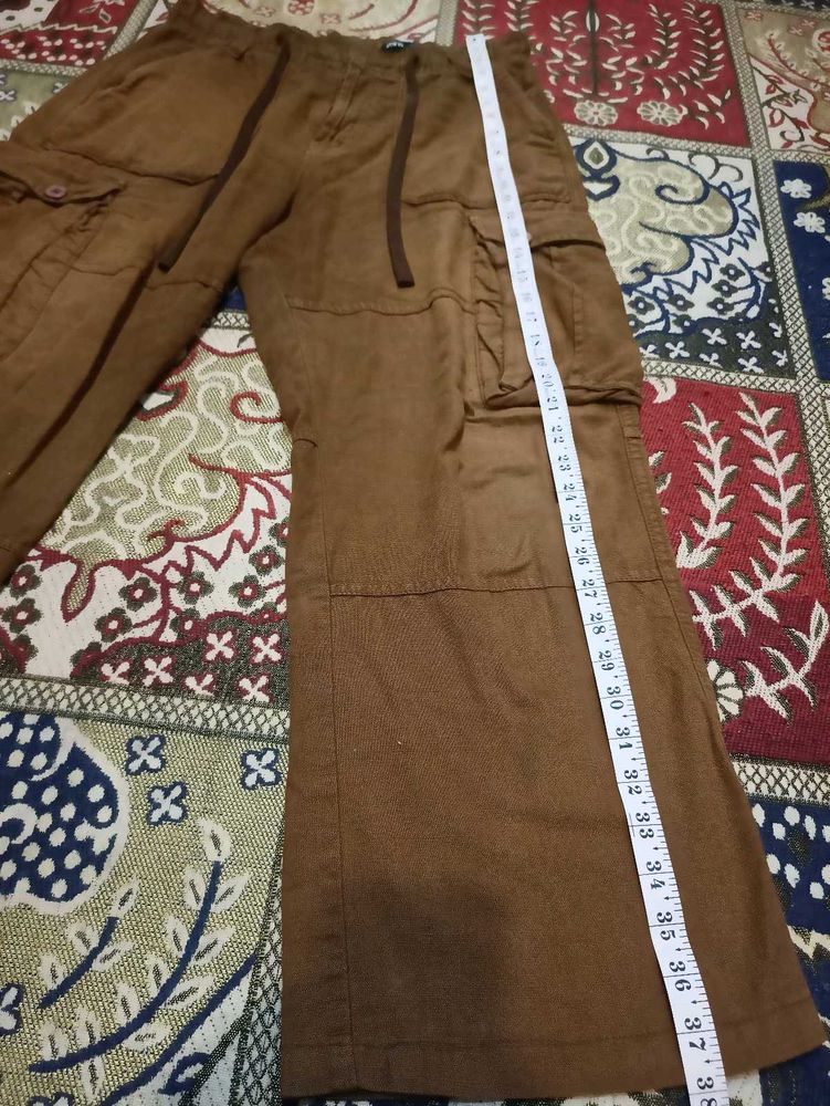 Brown Cargo Pants