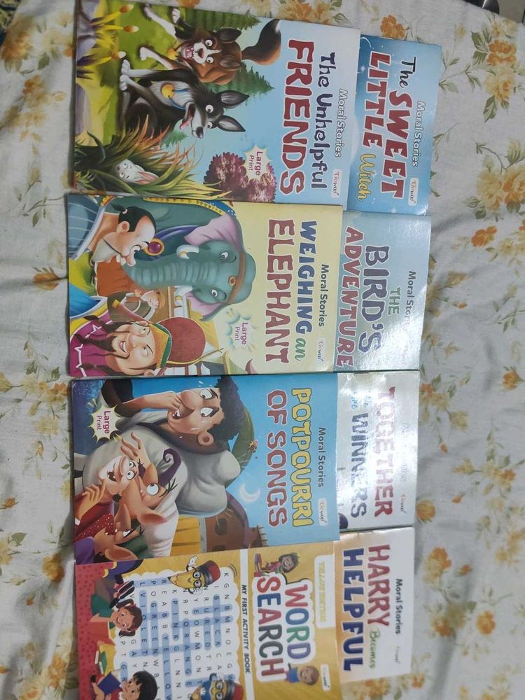 set of 8 story books