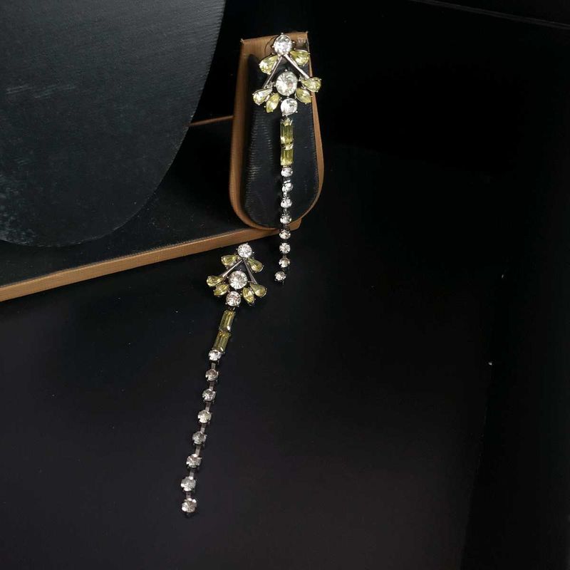 Dangling Rhinestone Earrings