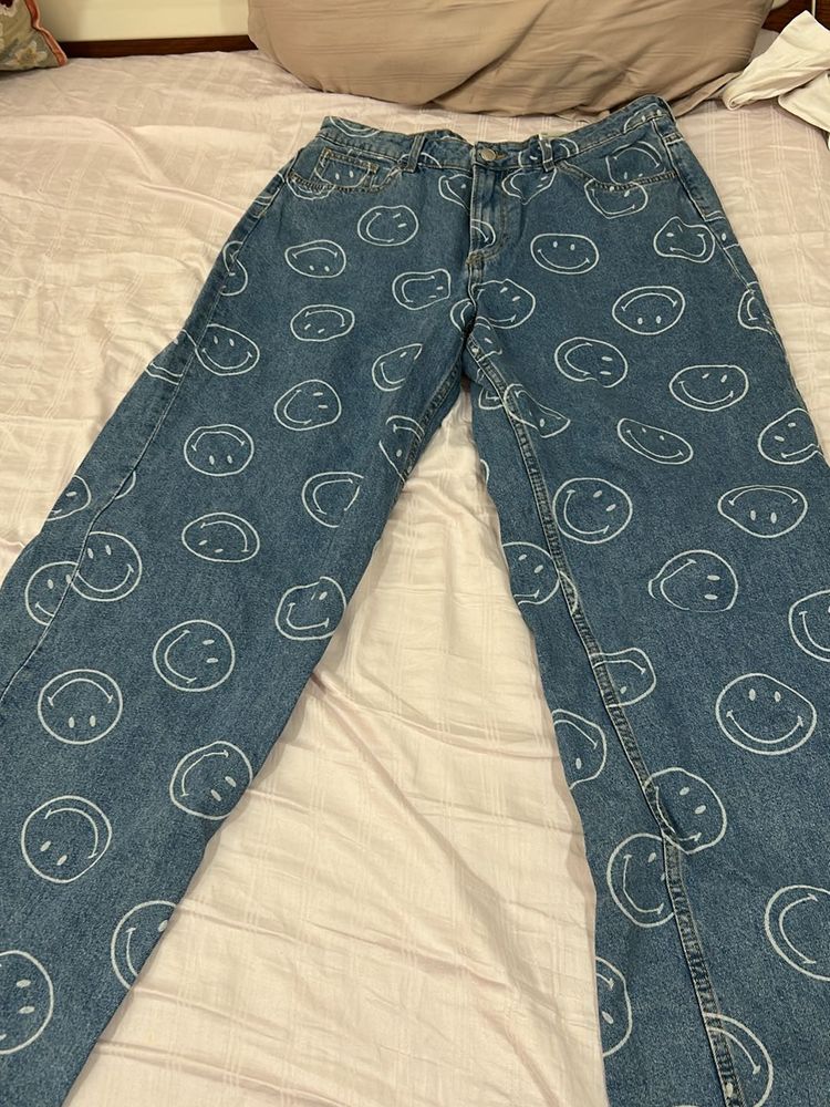 H&amp;M X Smiley Jeans