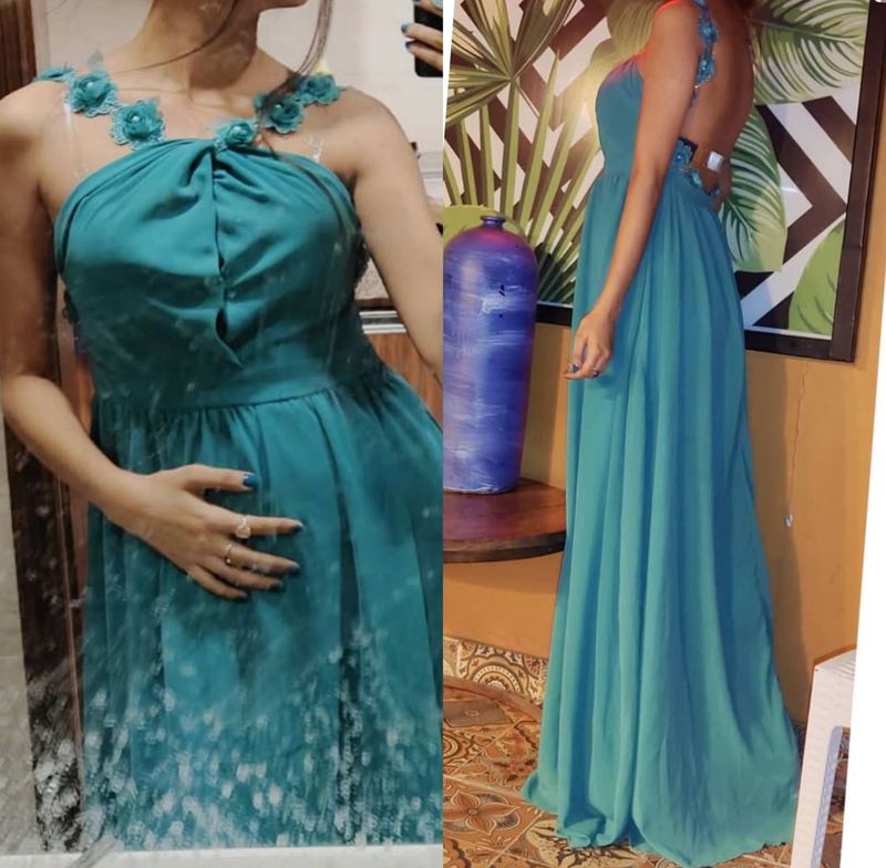 Green Princess Gown