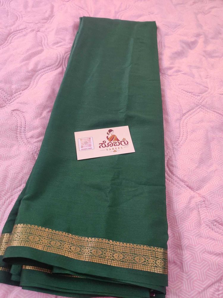 Premium mysore crepe silk saree