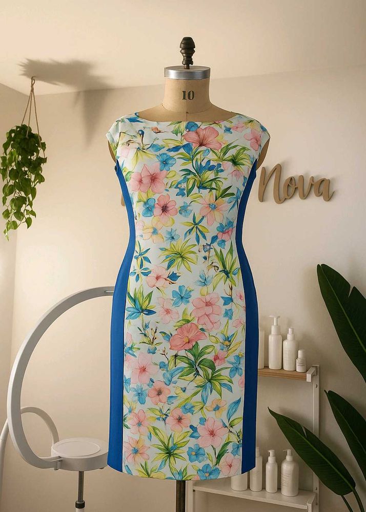 Floral Sheath Dress