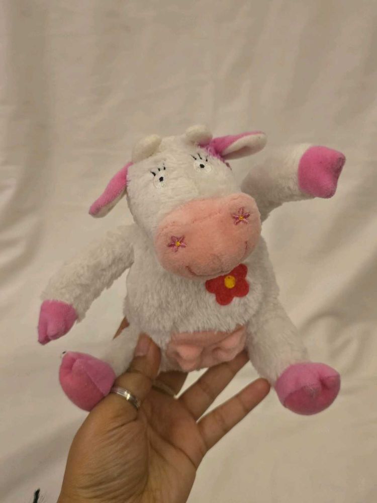 Cute Plush Cow Toy