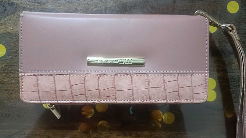 Marie Claire textured wallet with wrist