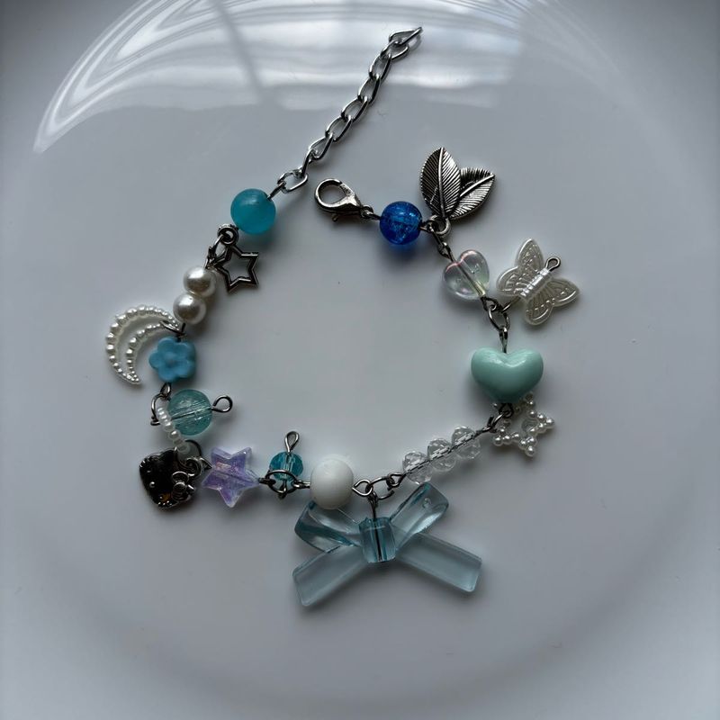 Blue Charm bracelet