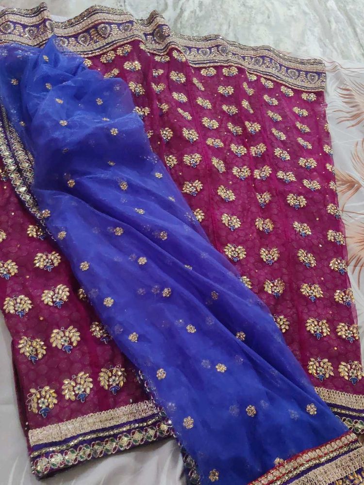 Elegant lehenga and dupatta NO BLOUSE