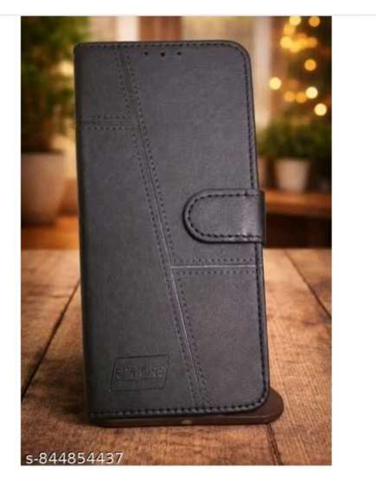 Stylish Leather Flip Phone Case