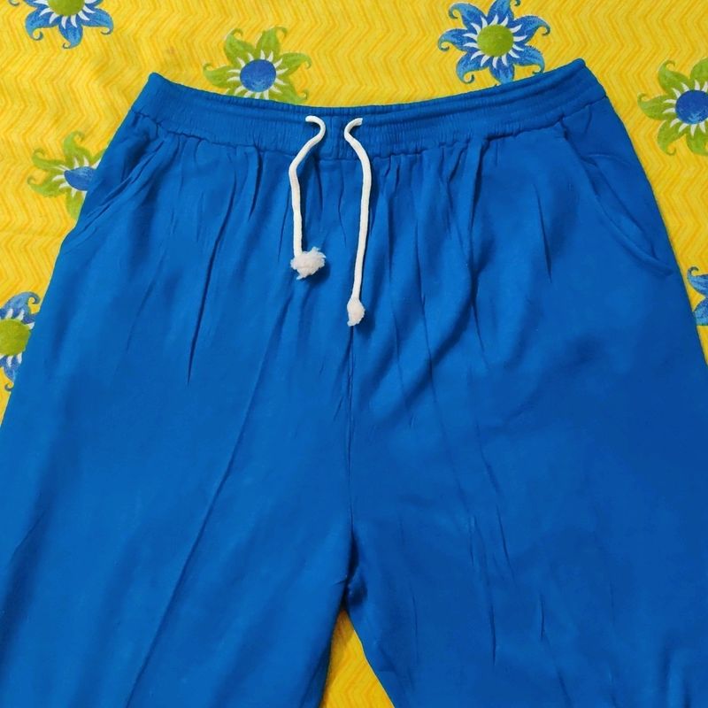Blue Fleece Payjama