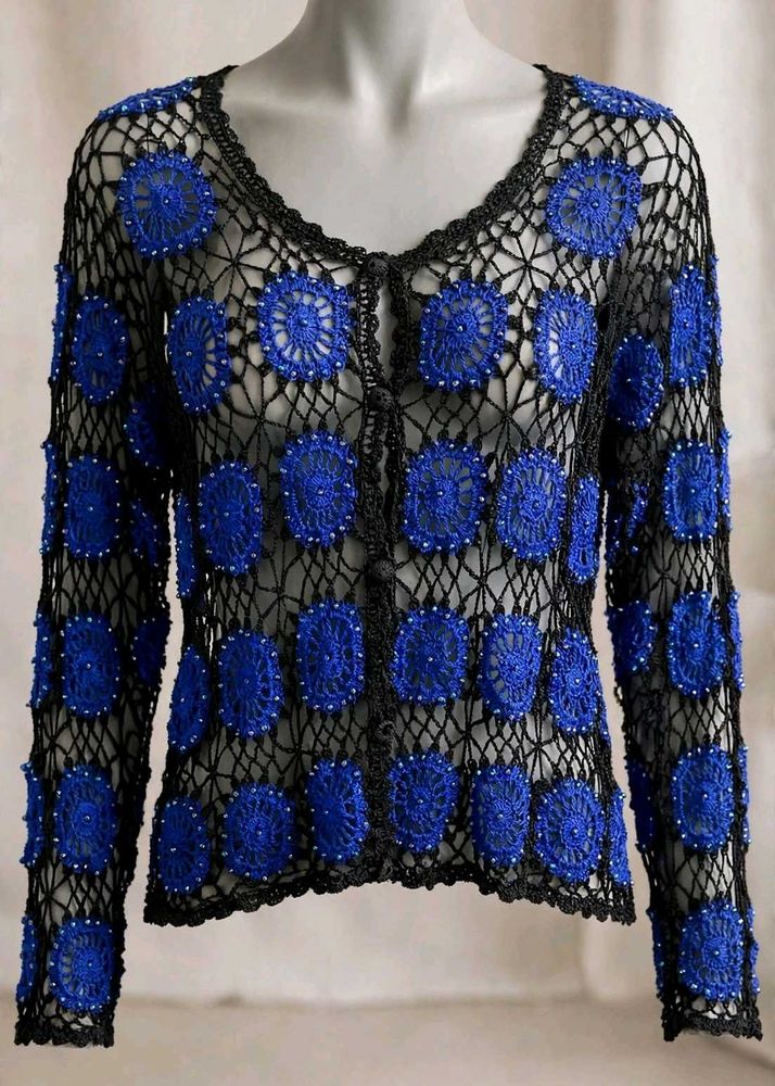 Boho Crochet Cardigan