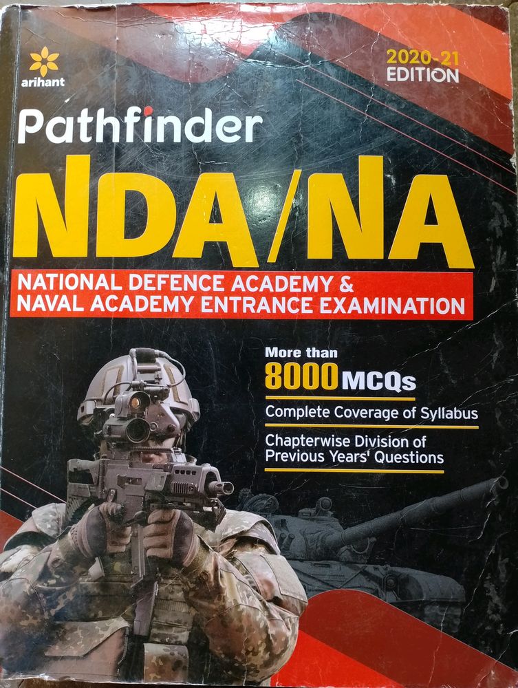 NDA/NA Entrance Examination Book