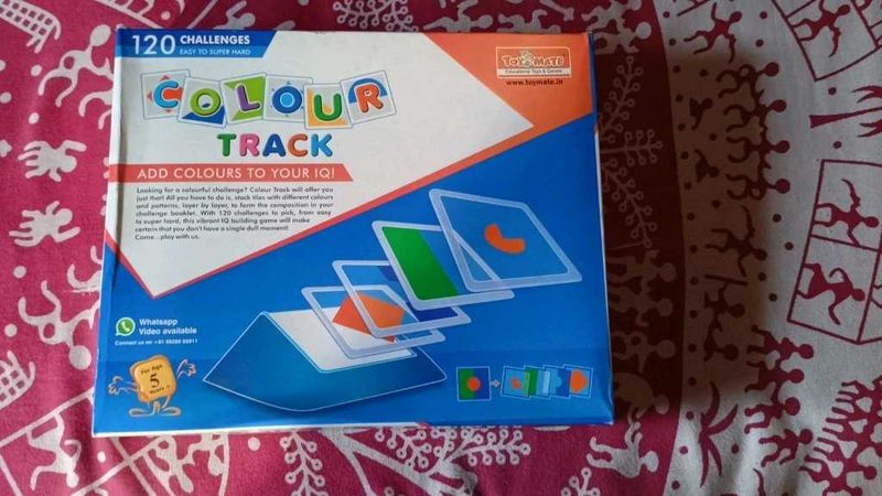 Color Track IQ Building Game