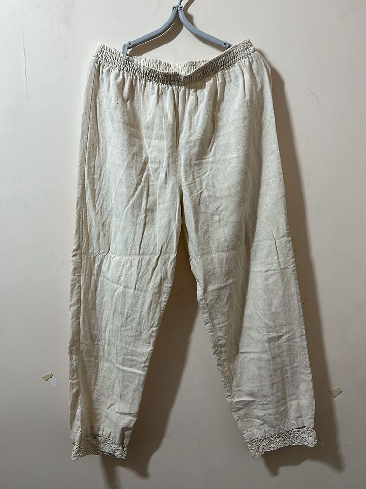 Amiras Linen Cotton Trouser