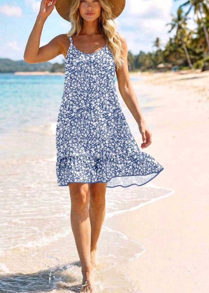 Floral Print Summer Dress