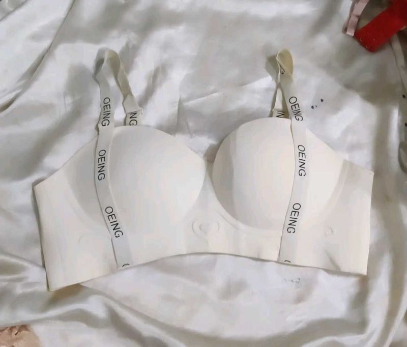 Black Bandeau Bra