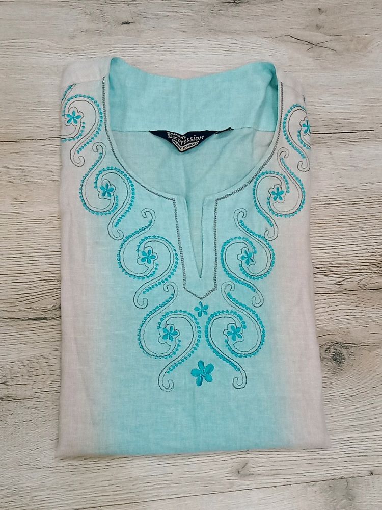 Expression Brand Men Short Kurta Size 40