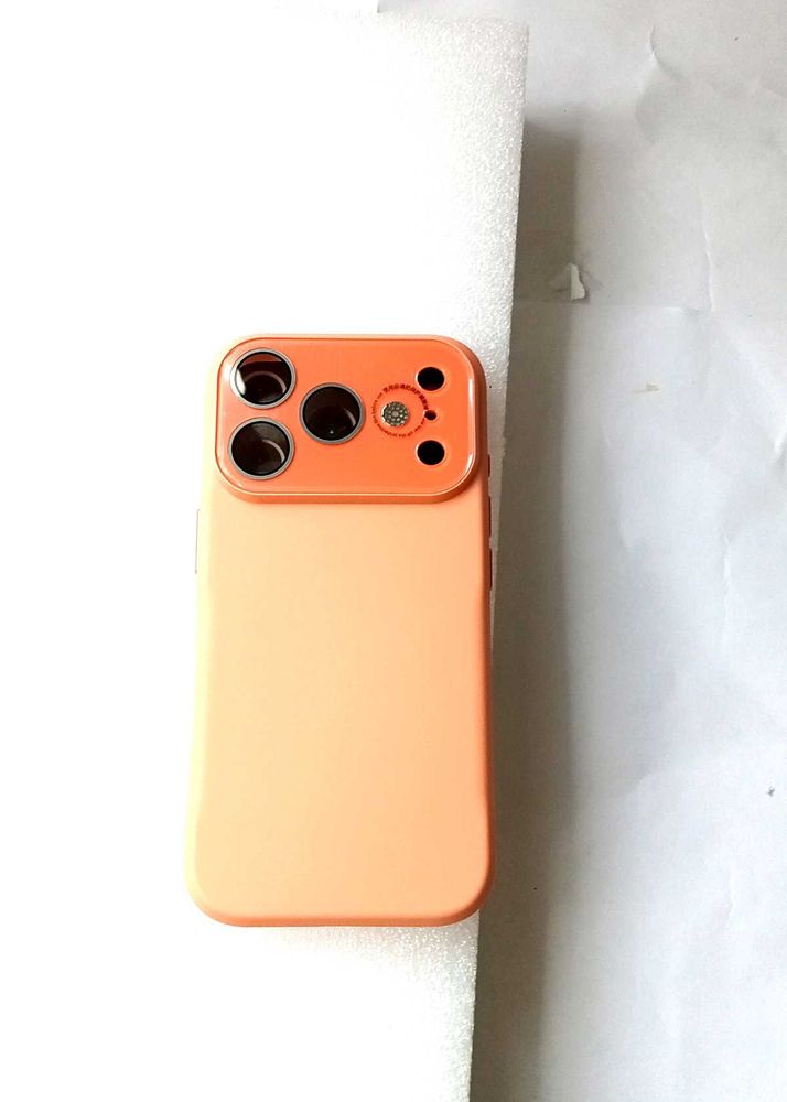17pro Peach Camera Lens Case