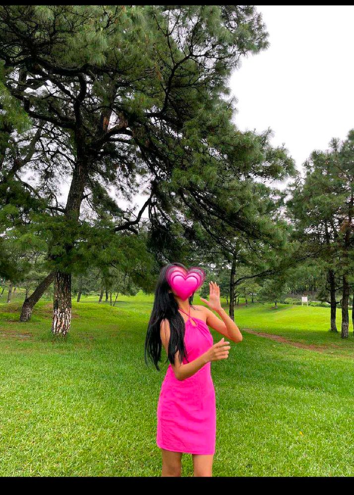 Pink Mini Dress