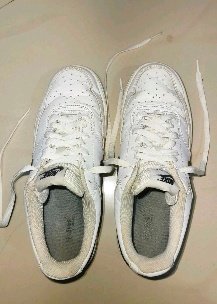 Classic White Nike Sneakers