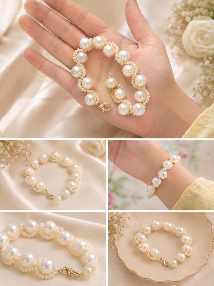 Elegant Pearl Bracelet