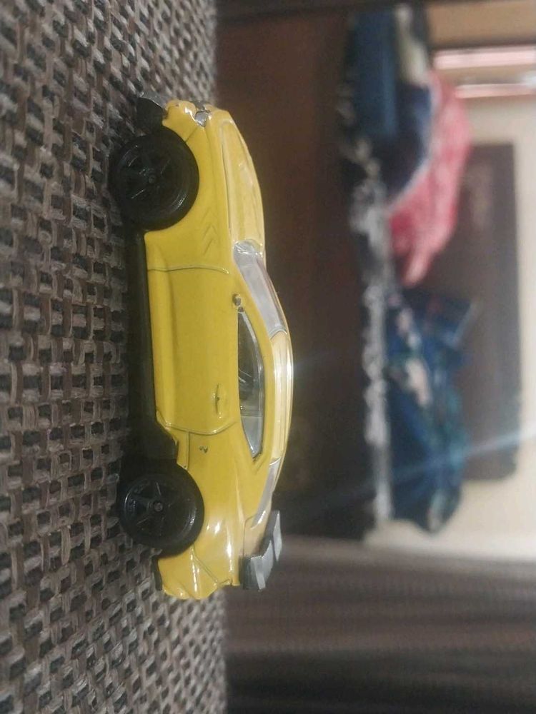 Yellow Toy Car