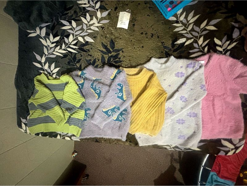 Set of 5 Cozy Sweaters