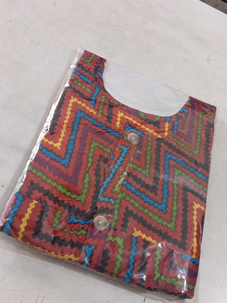 Cotton Gown Xl Size 40  कमर