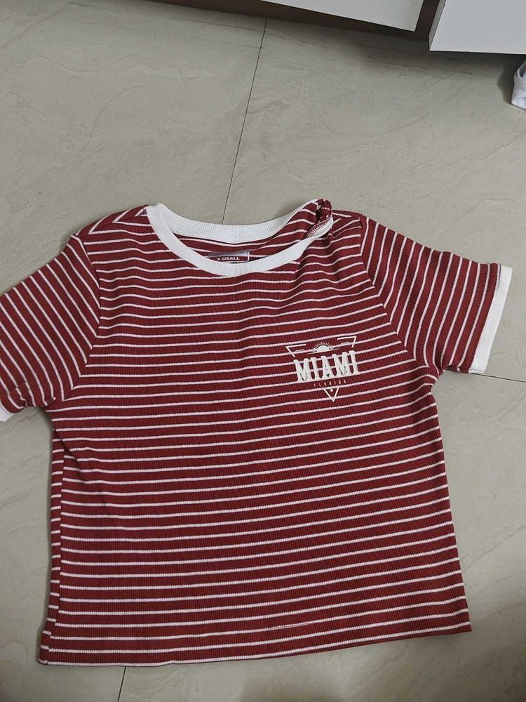 Striped Miami T-Shirt
