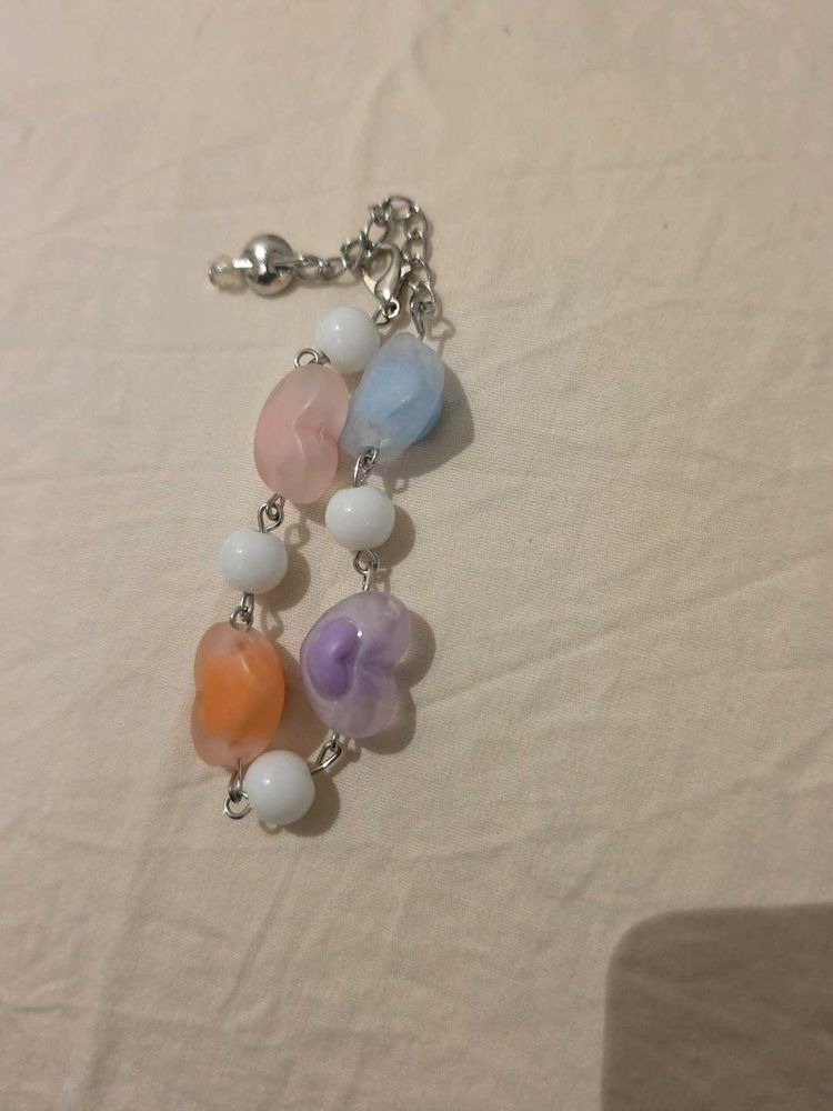 Cute Beaded Charm Bracelet