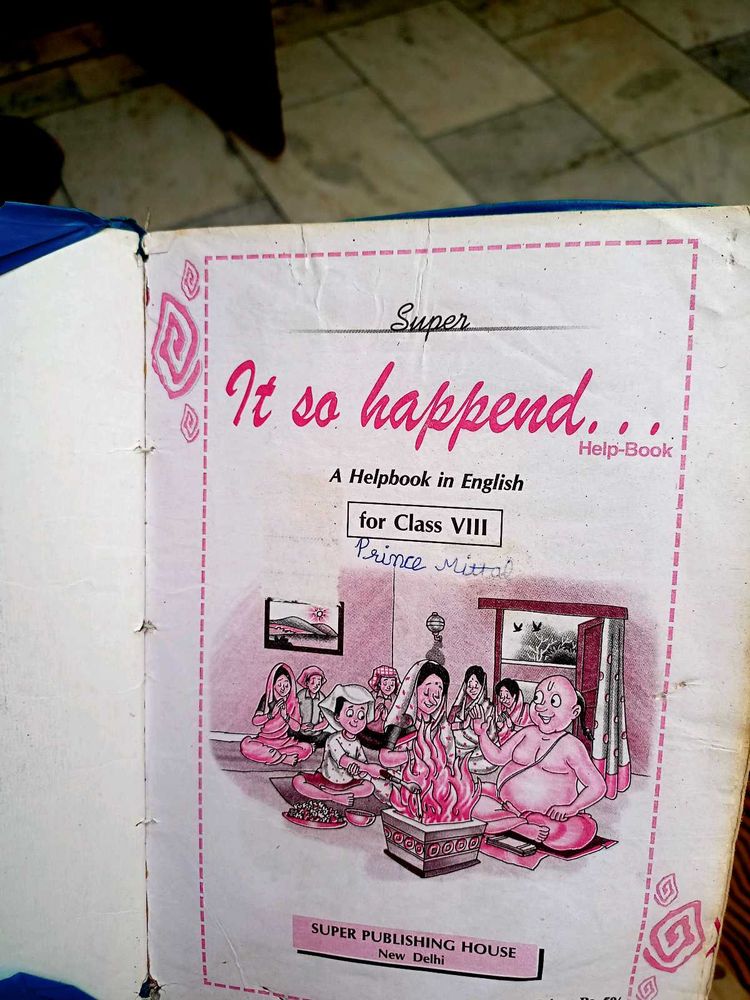 class 8th english book