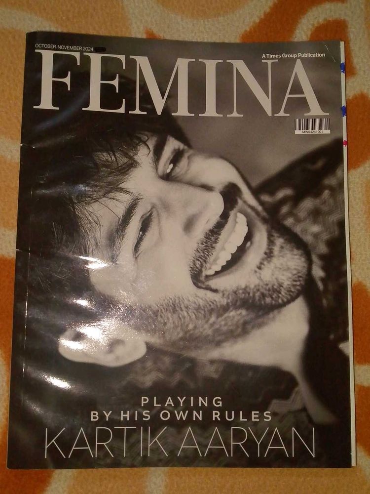 Femina Magazine - Kartik Aaryan Cover