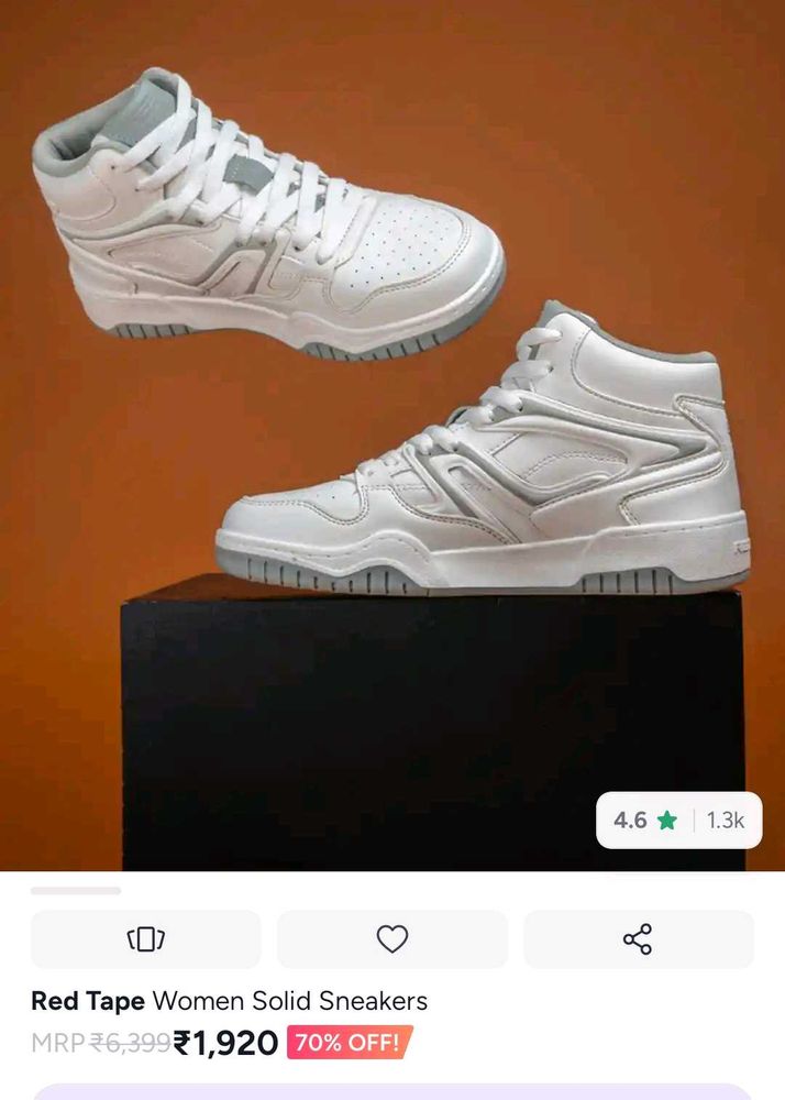RED TAPE High-Top Sneakers