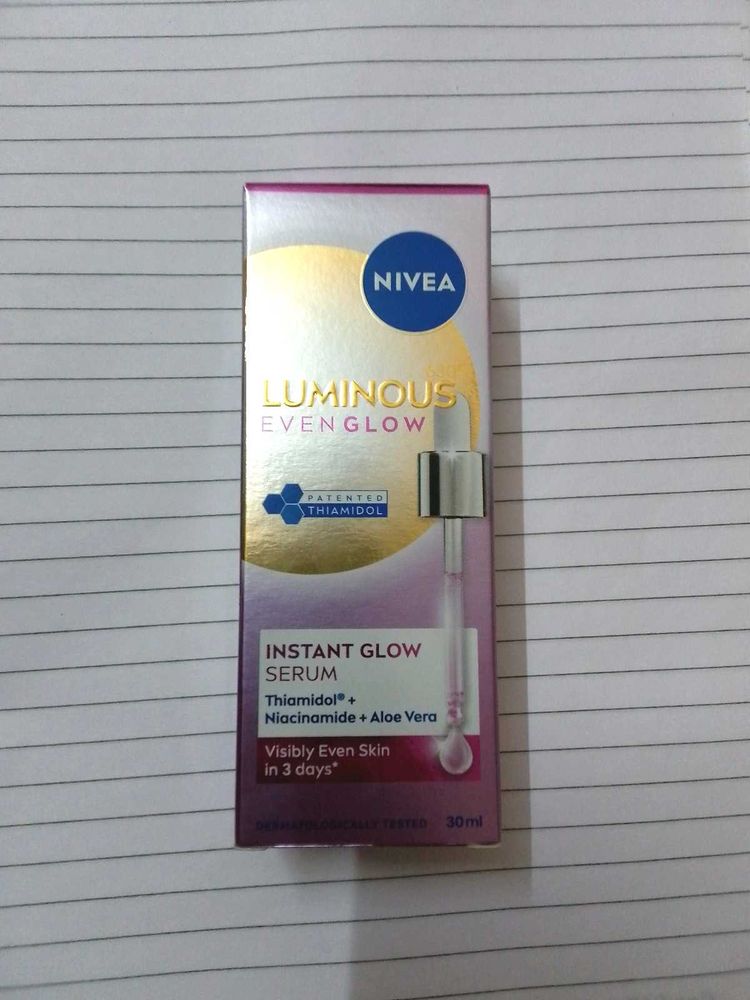 Nivea Luminous Instant Glow serum