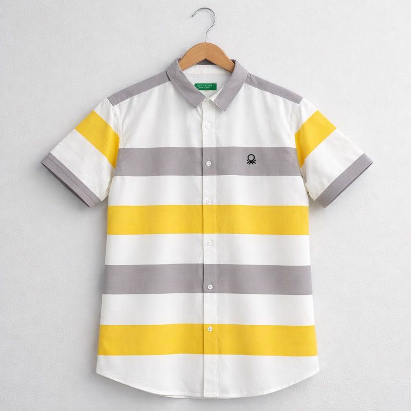 Striped Short Sleeve Shirt