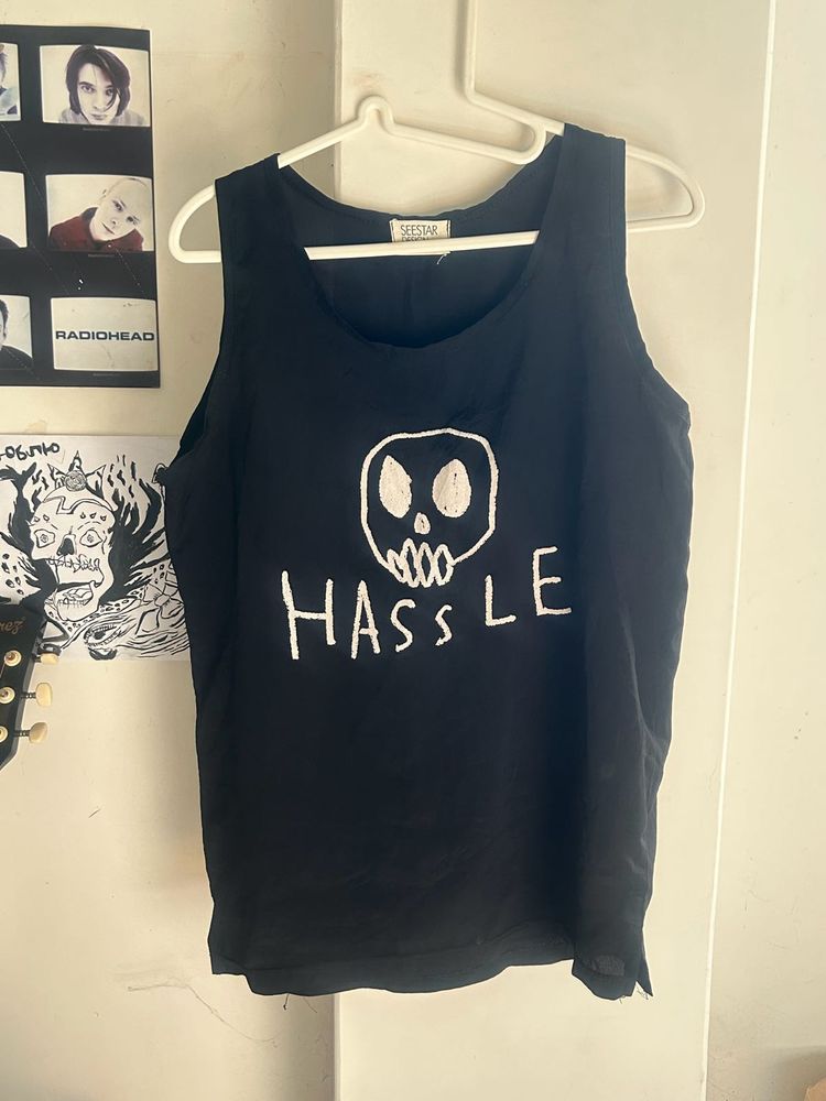 Graphic Skull Tank Top
