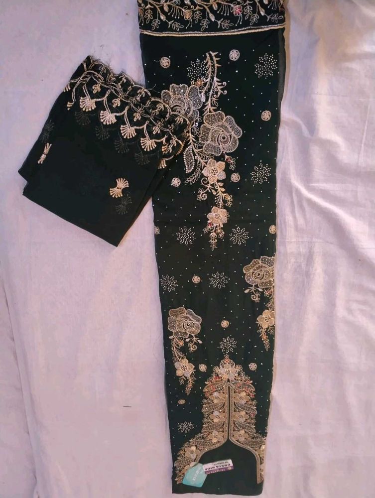 unstitched Suit,Embroidere work